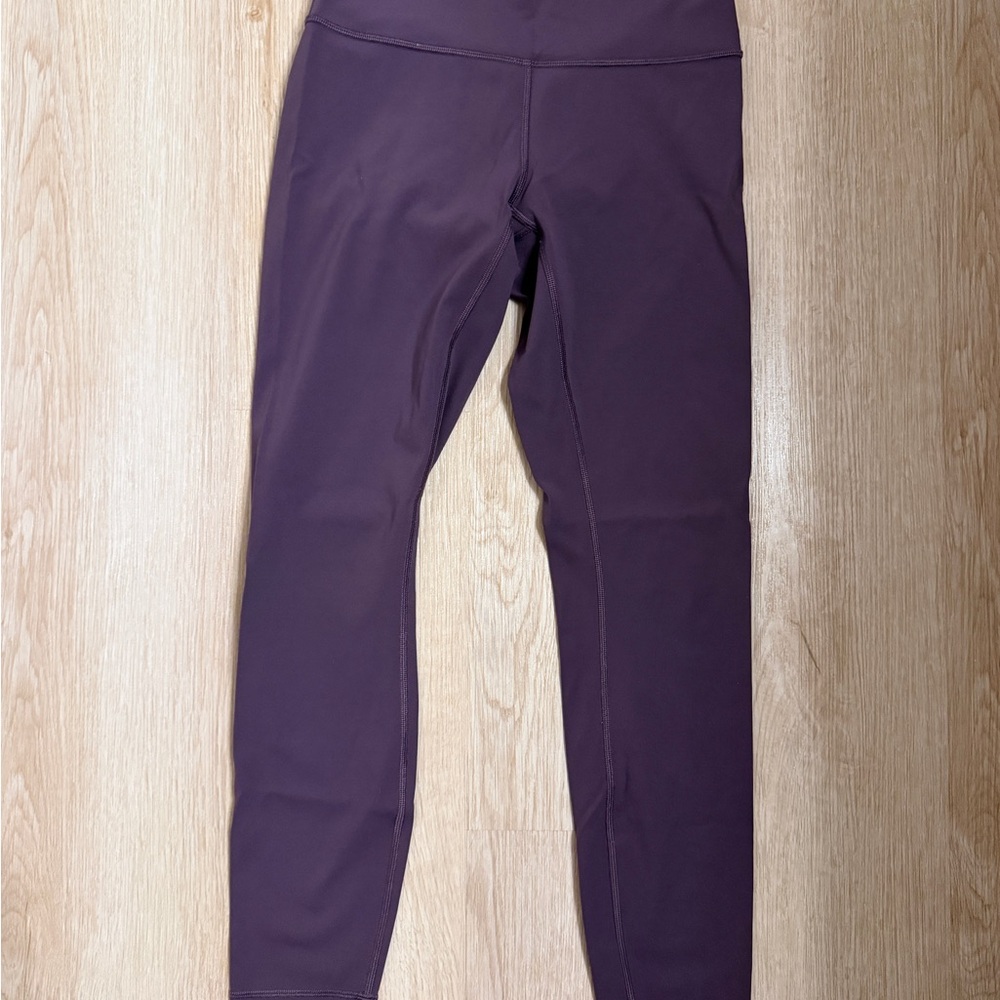 Lululemon Athletica wunder under Deep Purple Leggings